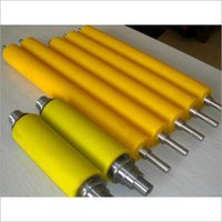 Driving conveying rubber roller