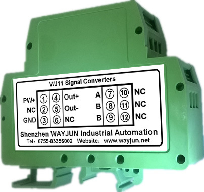 PT100 to 4-20mA/0-5V  isolated converters/transducer/temperature