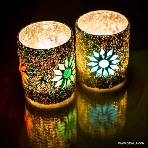 Beautiful Glass Decor Candle Holder