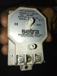 Setra USA 265 Differential Pressure Transducer Range 0- 2.5 Inch