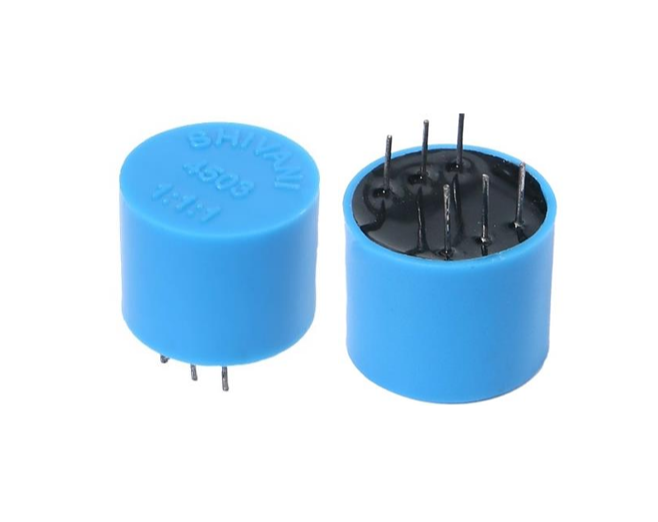 Pulse Transformer - Copper Core, L-25mm, W-25mm, H-20mm | 6 Lags, Single Phase, Operating Temperature 0-80Â°C, 25g Weight, Triple Isolated Coils
