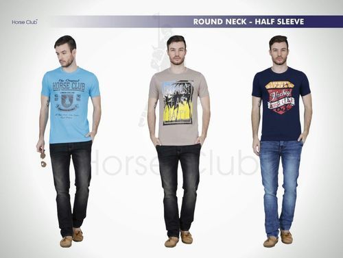 Men's Round Neck T-shirt