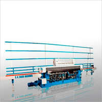 Vertical Straight Line Glass Edging Machine With Cup Wheel