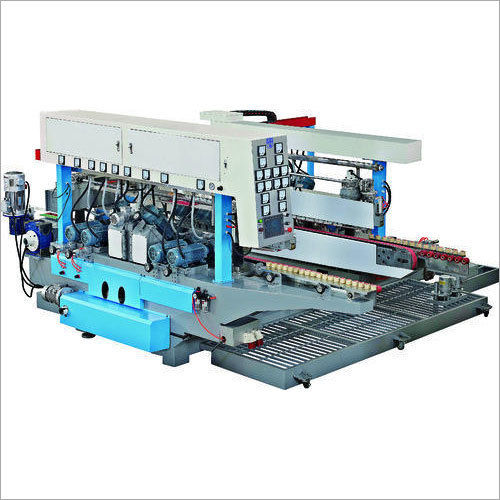 Sky Blue Glass Straight Line Double Edging Machine