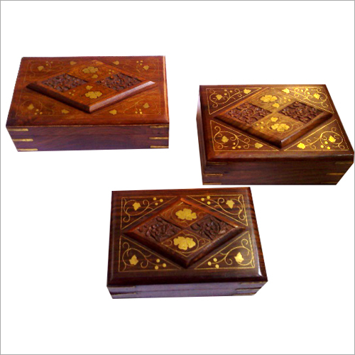 Wooden Utility Box - Eco-Friendly Wooden Engraved Gift Box , Perfect for Jewelry Storage and Customized Designs