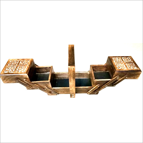Handcrafted Wooden Jewellery Box Organizer - Supreme Grade Wood, 10x6 Inches | Ideal Gift for Jewelry Storage, Artisanal Craftsmanship
