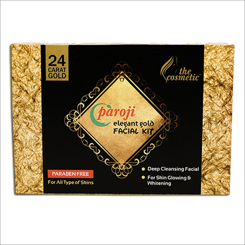 Elegant Gold And Pearl Facial Kit - Natural Herbal Cream, Alcohol-Free, Gentle for All Skin Types, No Side Effects, Skin Brightening