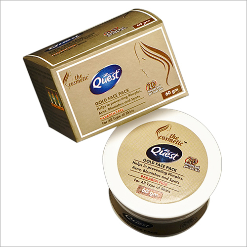 Gold Herbal Face Pack Organic