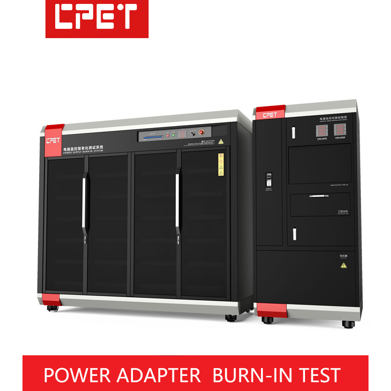SMPS Aging Test Machine with 200W/CH Power CC+CV Load Mode and Temperature Monitoring Burn-In Test Cabinet
