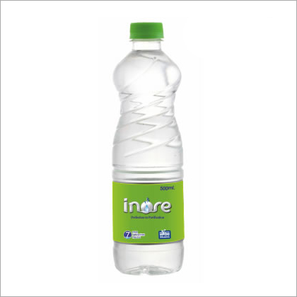 Drinking Water Bottle - Rigid Plastic 500 ml | Transparent, Germ-Free, Travel-Friendly Design for Picnics and Journeys