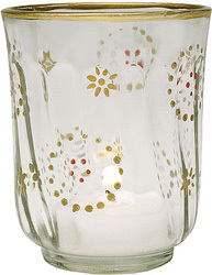 Luminest Candle Cradle - Material: Glass