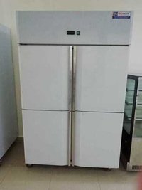 Commercial Four Door Refrigerator - Stainless Steel, 1220mm X 730mm X 1970mm | 400w Power Consumption, R134a/290g Refrigerant, Total Effective Capacity 910l