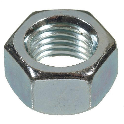 Silver Stainless Steel Hex Nut