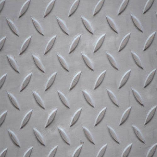 316L Stainless Steel Chequered Plate - Thickness: 2-5 mm | Grade: 304/316/202, Corrosion Resistant, Ideal for Industrial Flooring and Structural Applications