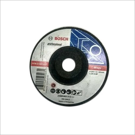 Bosh 100 Mm Grinding Wheel - Metal, 100 x 6 x 16 Mm , Round Shape Ideal for Precision Grinding and Metal Fabrication