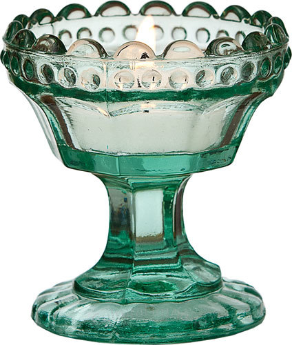 Antique Shape Glass Decor Candle Holder