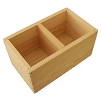 Pinewood Box With Honeycomb Partition