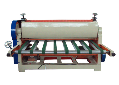 White 60 Times/Min Corrugated Cardboard Production Line Medium Sheet Cutter / Boring Machine