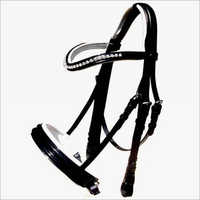 Black Horse Crystal Browband