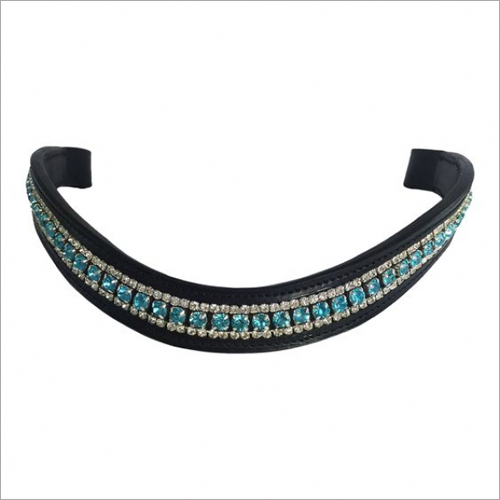Curved Crystal Browband Curved Crystal Browband