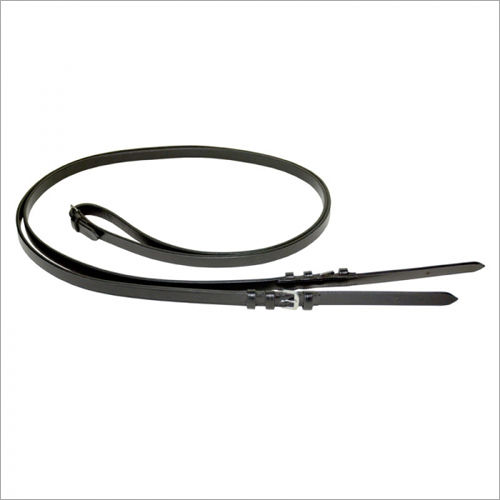 Horse Black Leather Reins Horse Black Leather Reins