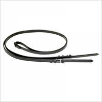 Horse Black Leather Reins Size: Available In Different Sizes