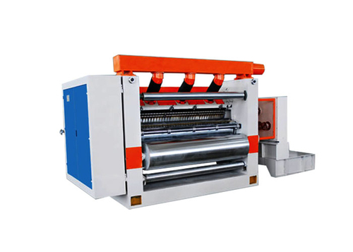 Cardboard Automatic Vacuum Single Facer 360 - 380mm Diameter Flute Roller Type