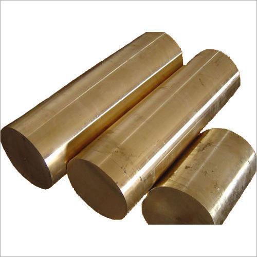 Lead Bronze Rod - Customized Size , Metallic Gold Finish with Superior Carvability and Extended Service Life