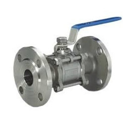 Flanch Ball Valve Body Material: Aluminium