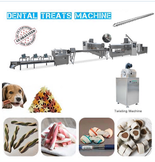Dental Treats Extrusion Machine - 30-40x5x3m, 100-400kg/hr | High Efficiency, Multi-Color Snacks, Easy Maintenance