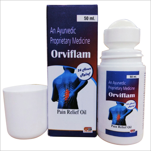 Ayurvedic Pain Relief Oil - Liquid Form 50 Bottles | Arthritis Aid for All Ages Recommended for Rheumatoid Arthritis Sprains & Strains Gouty Arthritis and Sports Injuries