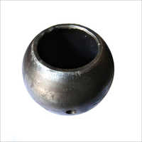 Hand Railing Ball - Stainless Steel, Customized Size, Metallic Silver | Railing Fitting With Ball And Other Design Elements