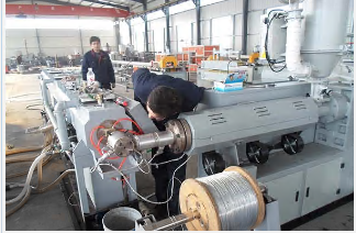 9-21mm pe orange pipe machine with steel wire 9-21mm pe orange pipe machine with steel wire