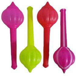 Undefined - Plastic Gada Toy - 8-10 Inch, Customizable for 7-10 Years, Plain Design for Playing, Durable PP Material