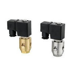 2V Direct Acting Solenoid Valve - Aluminium 1/8" & 1/4" Size Black Color 10 CM Height 20 CM Length 24 AC/DC Voltage 2/2 Way Function | Industrial Use 20 G Weight Power Force Speed of 100 KM/HR 6 Month Warranty