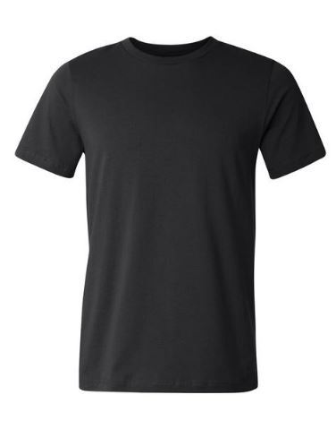 Black Plain Half Sleeve T-Shirt - 100% Cotton, Sizes S-XL, Available in Various Colors, Perfect for All Seasons