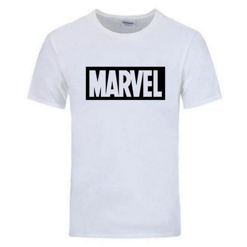 Round Neck Super Combed Biowash Printed T-shirt - 100% Cotton, Size S-XL, Color White, Half Sleeve, Vibrant & Durable Print, Ideal for All Seasons