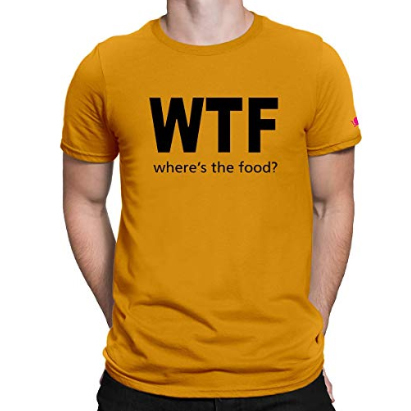 Men's Printed T-Shirt - 100% Cotton, Sizes S-XL, Mustard Color, Half Sleeve Style | Durable Screen Printed Design, Vibrant Inks, Comfortable Fit