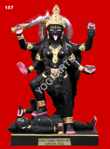 Marble Mahakali Statue