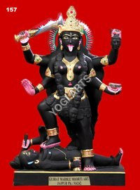 Marble Mahakali Statue - Feature: Easy To Clean