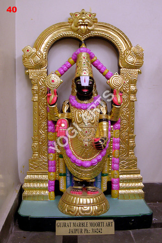 Marble Tirupati Balaji Statue