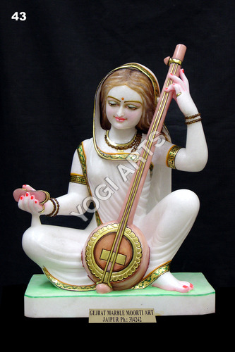 Marble Meera Bai Statue