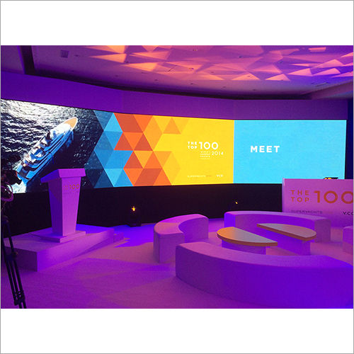 Curved LED Indoor Video Screen