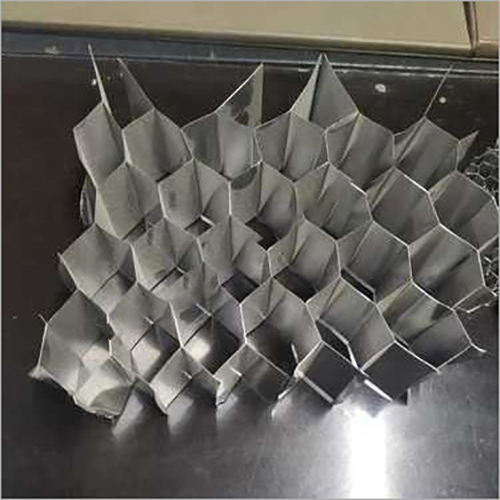 Aluminium Honeycomb Sheet - Color: Silver