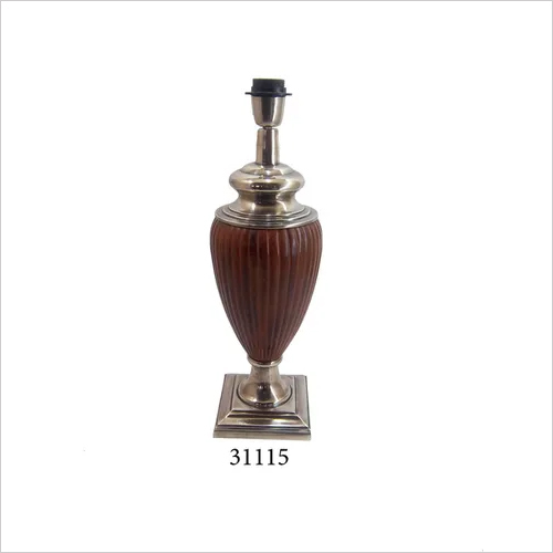 Brown Metal Lamp Stand - Light Source: Energy Saving