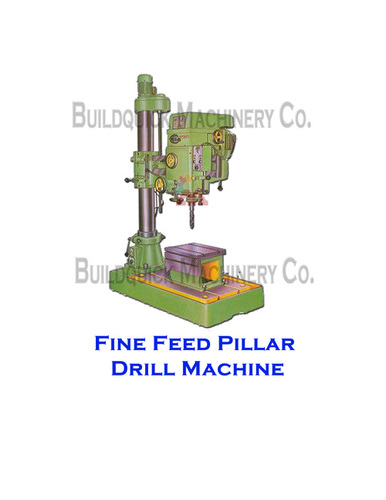 Fine Feed Pillar Drill Machine