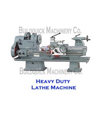 Heavy Duty Lathe Machine