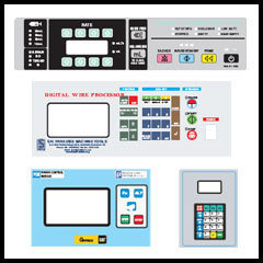 Dome Control Panel Stickers