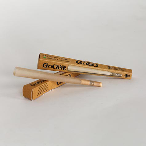 GoCone PreRolled Unbleached Brown Rolling Paper