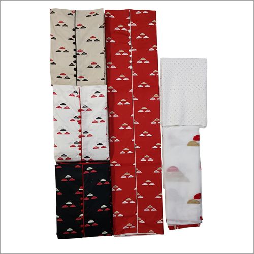 Ladies Punjabi Printed Suit Fabric